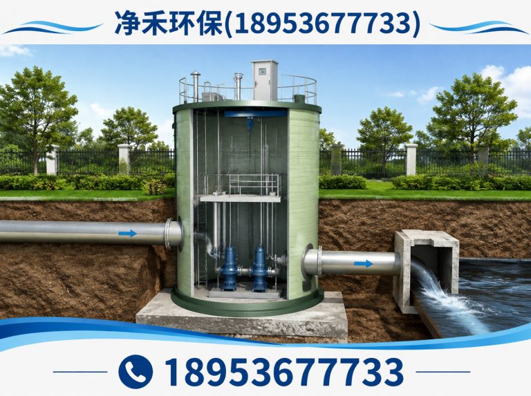 青州市一体化泵站展示图